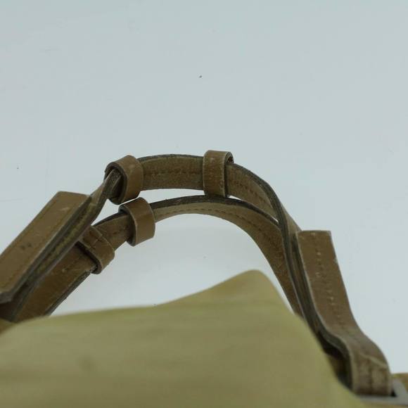 PRADA Tote Bag Nylon Leather Khaki Auth bs8917 - Picture 8 of 16